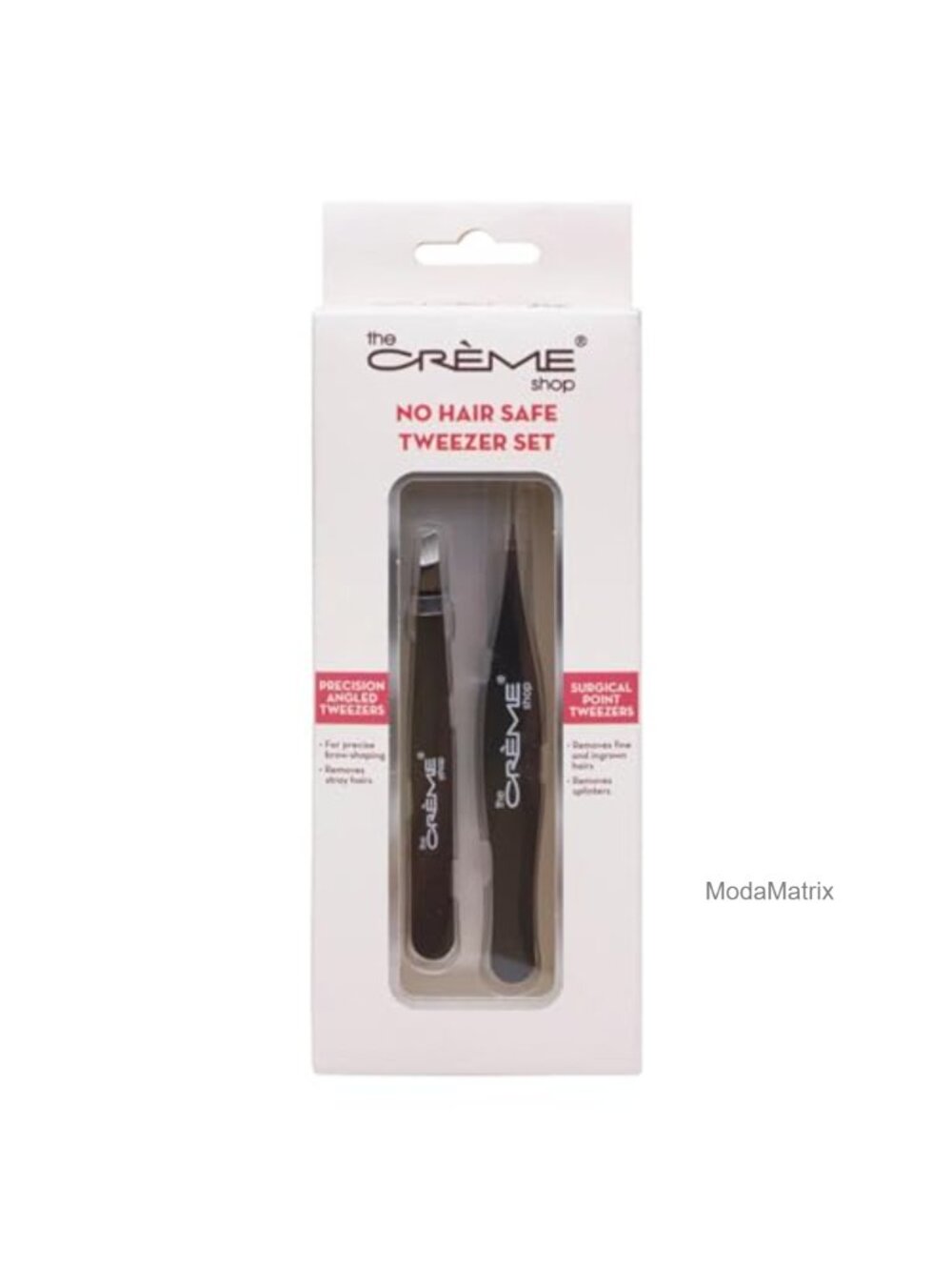No Hair Safe Tweezer Set Precision Eyebrow Tweezers